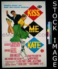 #7929 KISS ME KATE 1sh '53 Grayson, Keel 