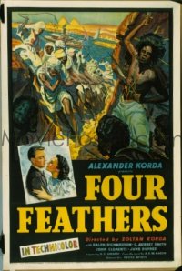 FOUR FEATHERS ('39) 1sheet