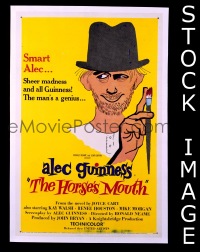 #1437 HORSE'S MOUTH 1sh '59 Alec Guinness 