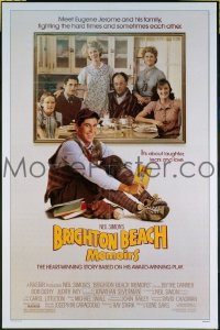 r273 BRIGHTON BEACH MEMOIRS one-sheet movie poster '86 Neil Simon, Danner