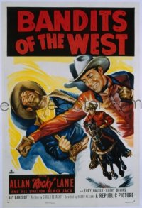 BANDITS OF THE WEST 1sheet