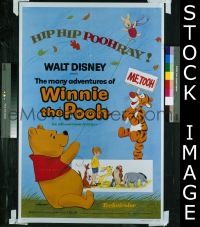 MANY ADVENTURES OF WINNIE THE POOH 1sheet