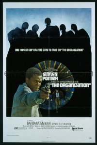 Q306 ORGANIZATION one-sheet movie poster '71 Sidney Poitier