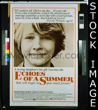 #0827 ECHOES OF A SUMMER 1sh '76 Jodie Foster 