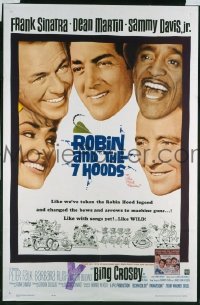 #4124 ROBIN & THE 7 HOODS 1sh '64 F. Sinatra