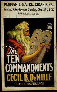113 TEN COMMANDMENTS ('23) WC