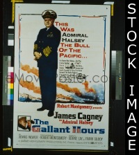 #199 GALLANT HOURS 1sh '60 James Cagney 
