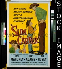 #561 SLIM CARTER 1sh '57 Mahoney, Adams 