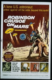 #5347 ROBINSON CRUSOE ON MARS 1sh '64 Mantee