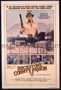 r287 BUCKSTONE COUNTY PRISON one-sheet movie poster '77 Earl Owensby