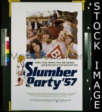 #182 SLUMBER PARTY '57 1sh '77 Holloman 