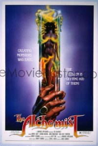 f270 ALCHEMIST one-sheet movie poster '85 great horror image!