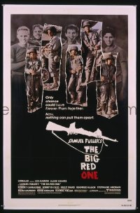 r183 BIG RED ONE one-sheet movie poster '80 Sam Fuller, Lee Marvin