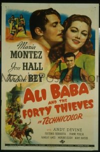ALI BABA & THE FORTY THIEVES ('43) 1sheet