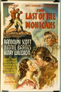 LAST OF THE MOHICANS ('36) 1sheet