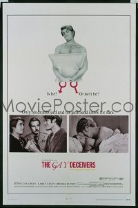 #7650 GAY DECEIVERS 1sh '69 Coughlin, Casey