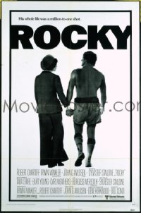 #404 ROCKY 1sh '77 Sylvester Stallone 