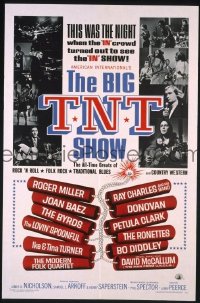 #0257 BIG TNT SHOW 1sh '66 rock 'n' roll! 