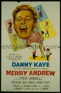 #461 MERRY ANDREW 1sh '58 Danny Kaye 