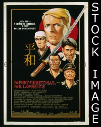 #511 MERRY CHRISTMAS MR LAWRENCE 1sh 83 Bowie 