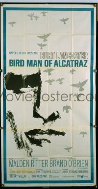 #225 BIRDMAN OF ALCATRAZ 3sh '62 Saul Bass 