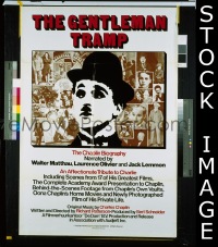 #326 GENTLEMAN TRAMP 1sh '75 Charlie Chaplin 