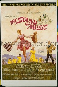136 SOUND OF MUSIC road show 1sheet