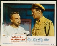 2065 MISTER ROBERTS lobby card #4 '55 Fonda & Cagney close up!