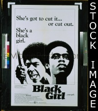 #7248 BLACK GIRL 1sh '72 Ossie Davis