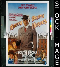#5418 SOUTH BRONX HEROES 1sh '85 Van Peebles 