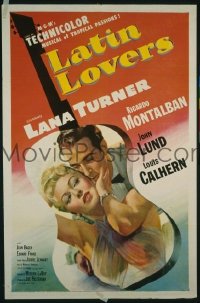#361 LATIN LOVERS 1sh '53 Lana Turner 