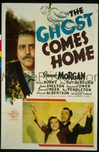 GHOST COMES HOME 1sheet
