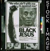 #112 BLACK JESUS 1sh '68 Strode, Servais 