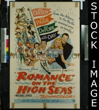 #522 ROMANCE ON THE HIGH SEAS 1sh '48 Carson 