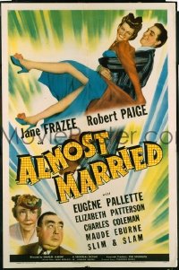 ALMOST MARRIED ('42) 1sheet