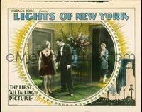 2005 LIGHTS OF NEW YORK #5 lobby card '28 hubby caught w/showgirl!