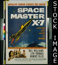 #060 SPACE MASTER X-7 1sh '58 Williams,Thomas 