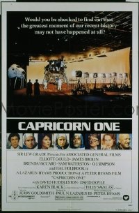 #7337 CAPRICORN 1 1sh '78 space travel!