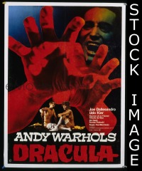 #139 ANDY WARHOL'S DRACULA German poster '74 