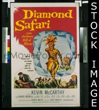 #223 DIAMOND SAFARI 1sh '58 Kevin McCarthy 
