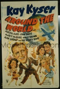 AROUND THE WORLD ('43) 1sheet