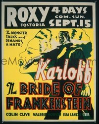 #064 BRIDE OF FRANKENSTEIN jumbo WC35 Karloff