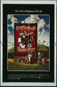 #081 BRONCO BILLY 1sh '80 Clint Eastwood 