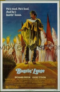 r302 BUSTIN' LOOSE one-sheet movie poster '81 Richard Pryor