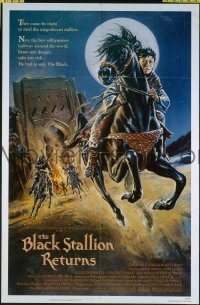 r205 BLACK STALLION RETURNS one-sheet movie poster '83 Teri Garr