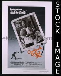 P430 CORNBREAD, EARL & ME one-sheet movie poster '75 basketball!