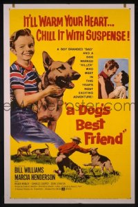 #0777 DOG'S BEST FRIEND 1sh '59 Williams 