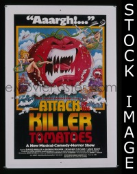 #0186 ATTACK OF THE KILLER TOMATOES 1sh '78 