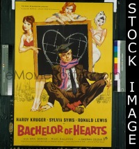 #062 BACHELOR OF HEARTS English 1sh '58 