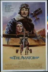 P144 AVIATOR one-sheet movie poster '85 Christopher Reeve,Arquette